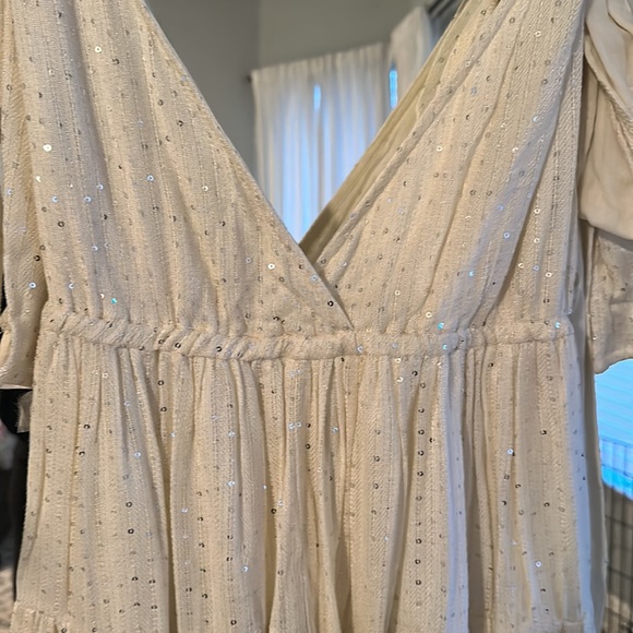 Sundress Fanya shirt in cream sparkle l/xl - Picture 3 of 4